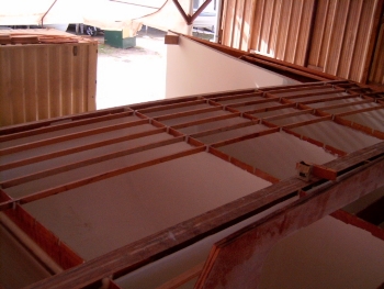 DH550 radius chine plywood catamaran